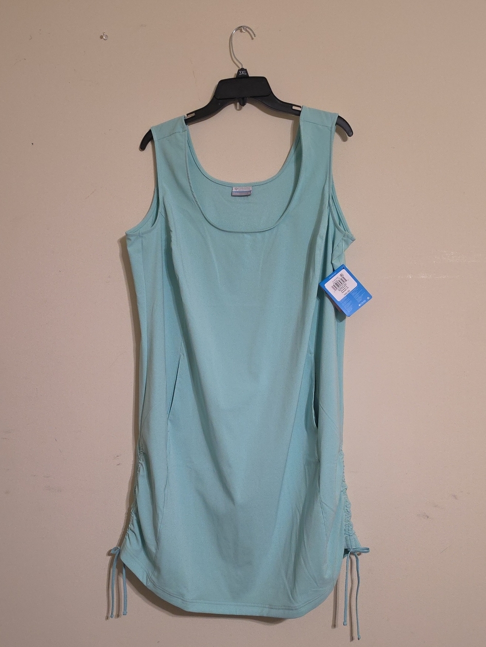 Columbia Women's Light Aqua Sleeveless Tunic Dress